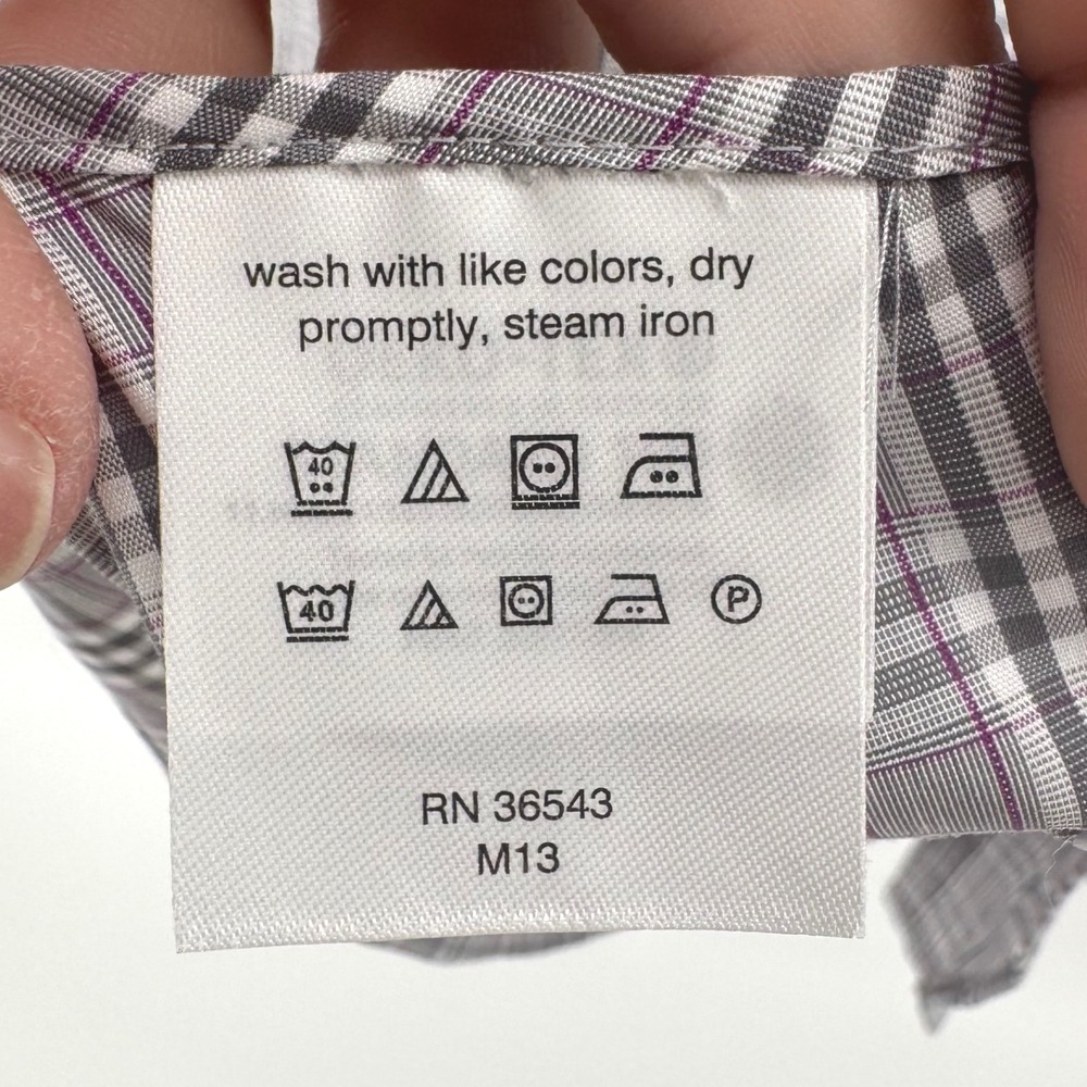 Lauren Ralph Lauren Mens XL Slim Fit Performance Stretch Plaid Dress Shirt NWT - Picture 5 of 10